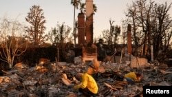 In pictures: The scale of devastation caused by California wildfires